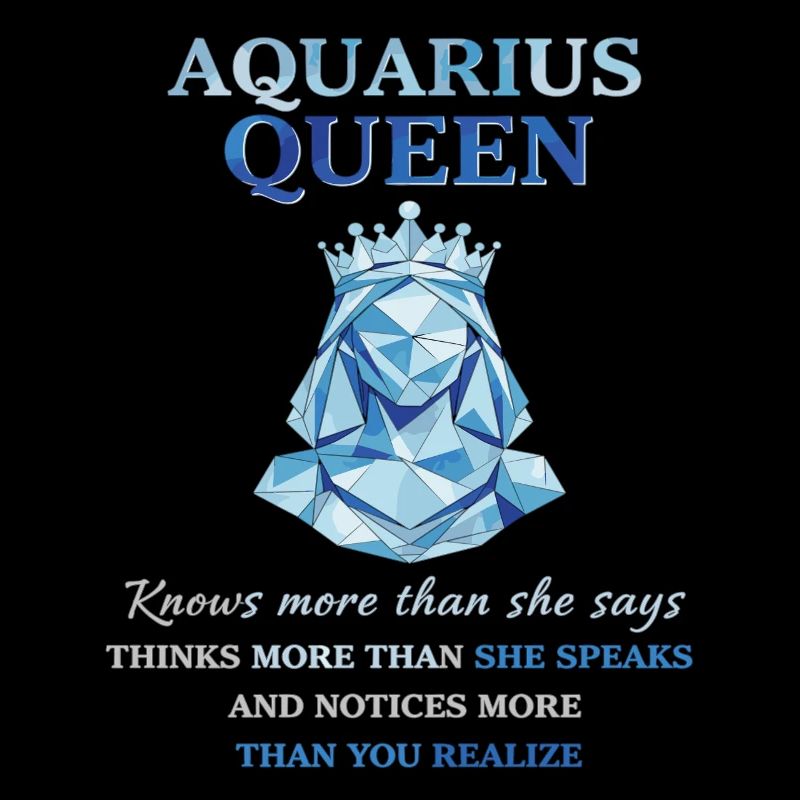 Aquarius Queen Sternzeichen Wassermann