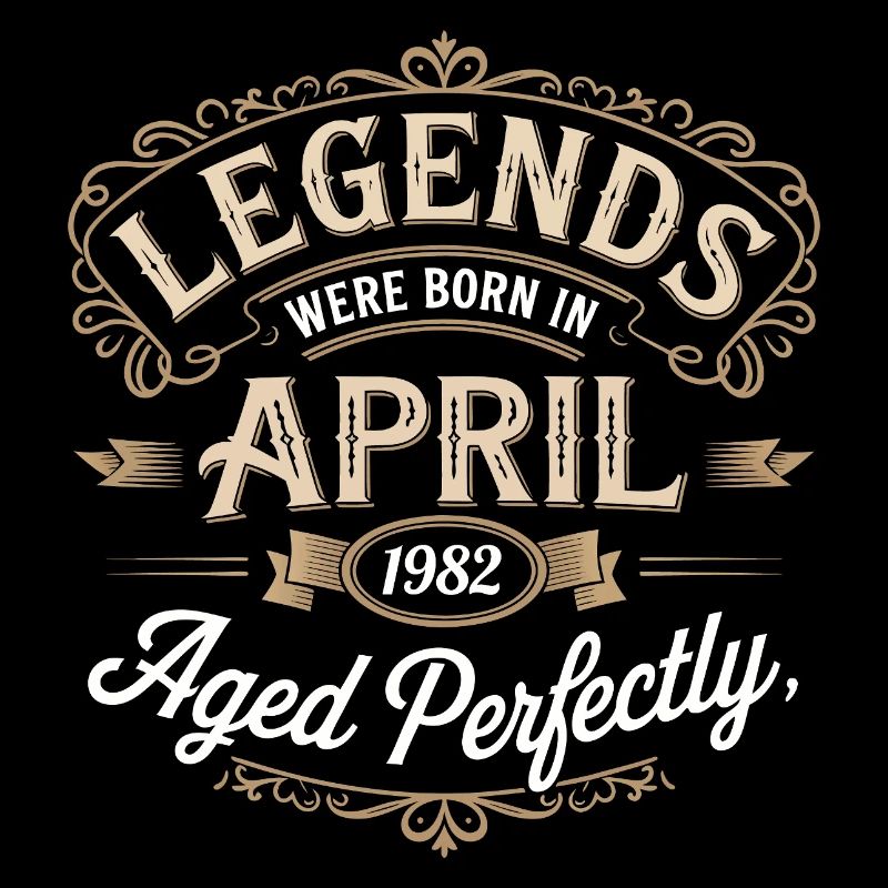 April 1982 Geburtstagsgeschenk Großartig seit April