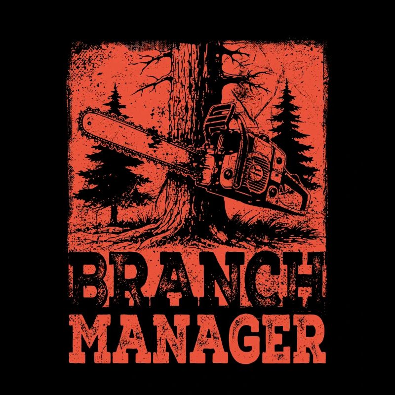 Branch Manager Chainsaw Lumberjack Forest