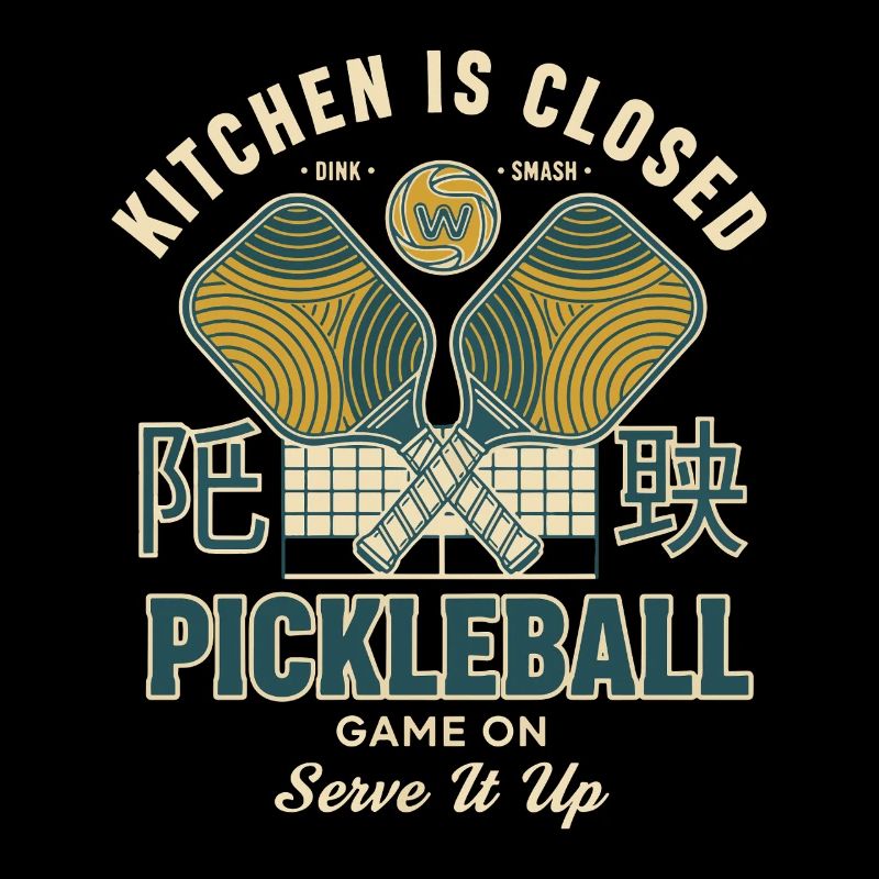Pickleball Kitchen er stengt. Kampen er stengt. Serve It Up