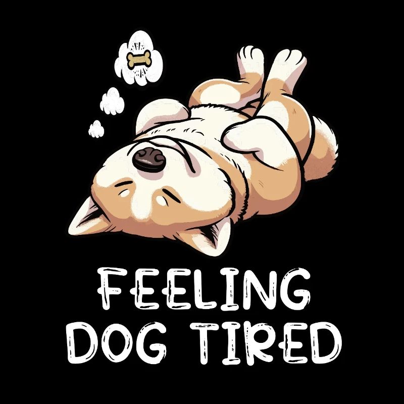 Feeling Dog Tired Akita Akitabesitzer Akitas 