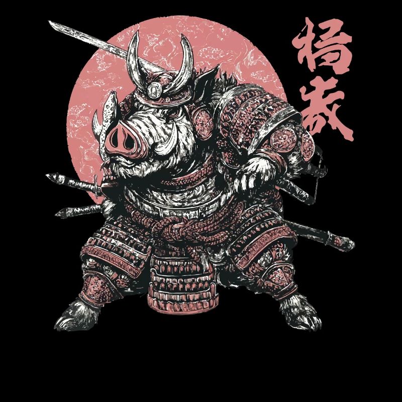 Samurai Boar Armor Clash