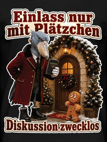 Einlass nur mit Plätzchen