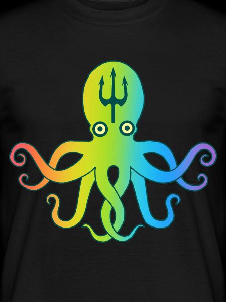 Mehrfarbiger Oktopus