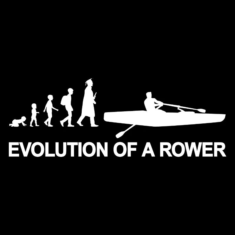 Kind zum Ruderer Evolution