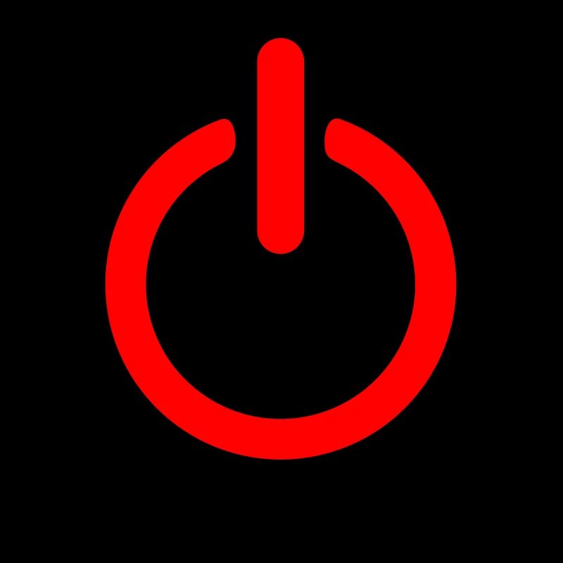 Power Button Knopf Taste Symbol Zeichen Icon