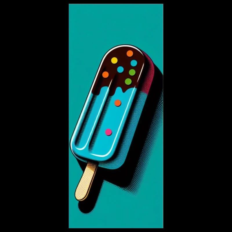 Eis am Stil Popsicle Pop Art I