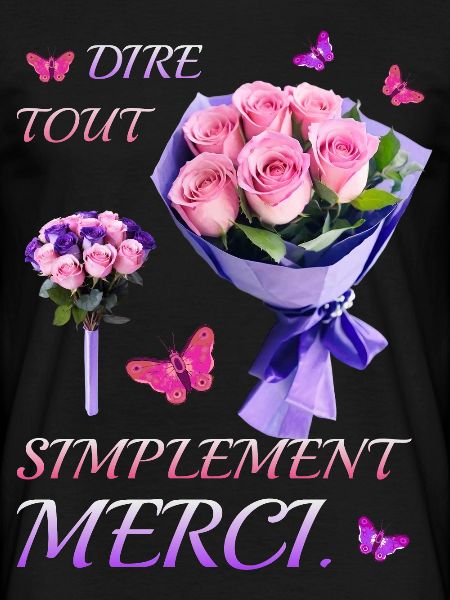 Dites simplement merci.