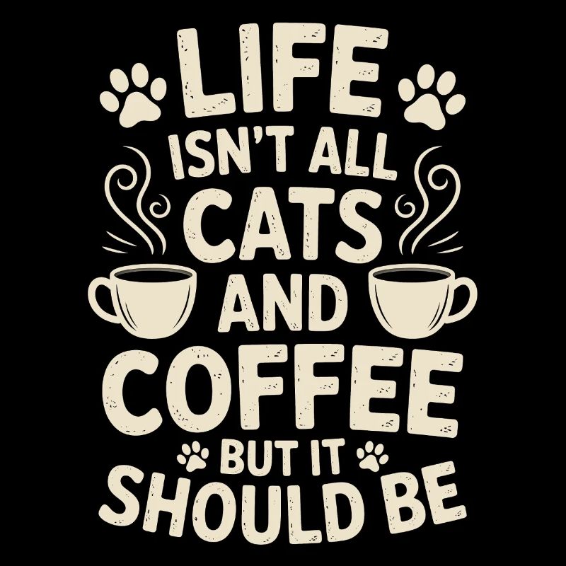 Kaffee Spruch Katzen Lustiges Kaffee Geschenk