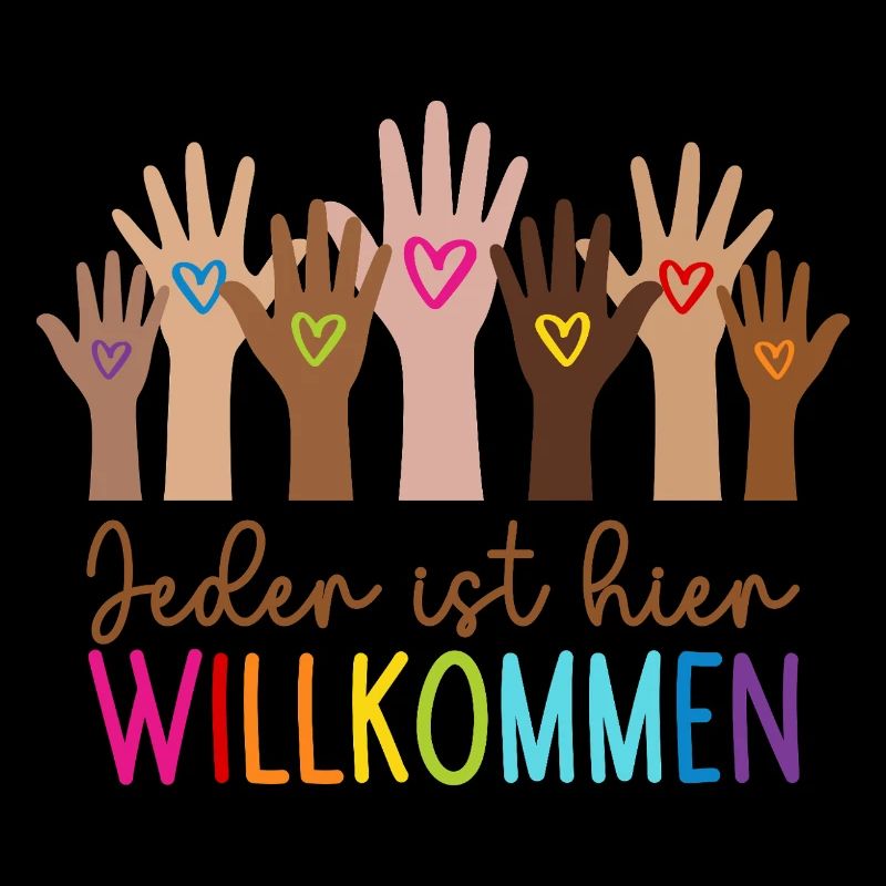 Jeder ist hier willkommen