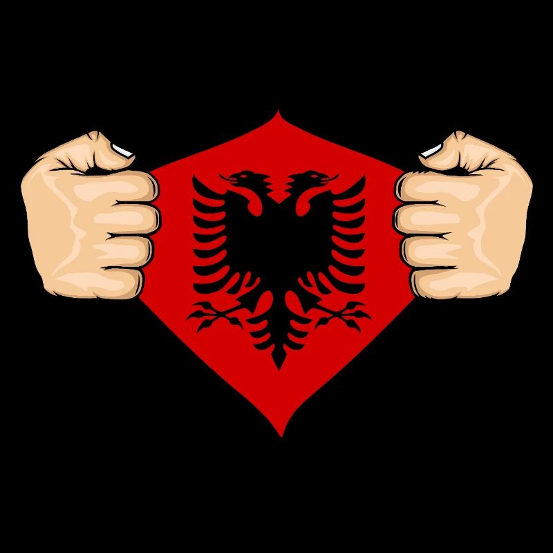 Conception du drapeau de l’Albanie