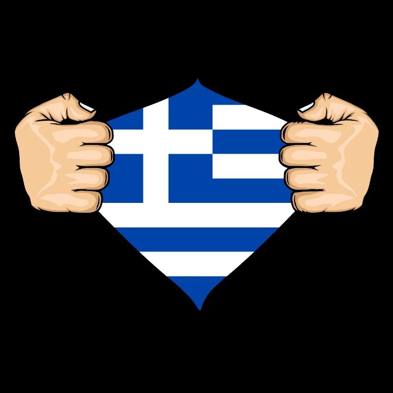 Conception du drapeau de la Grèce