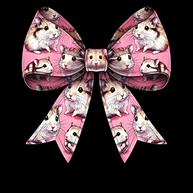 Coquette Arc Hamster Motif Mignon Hammy Mom