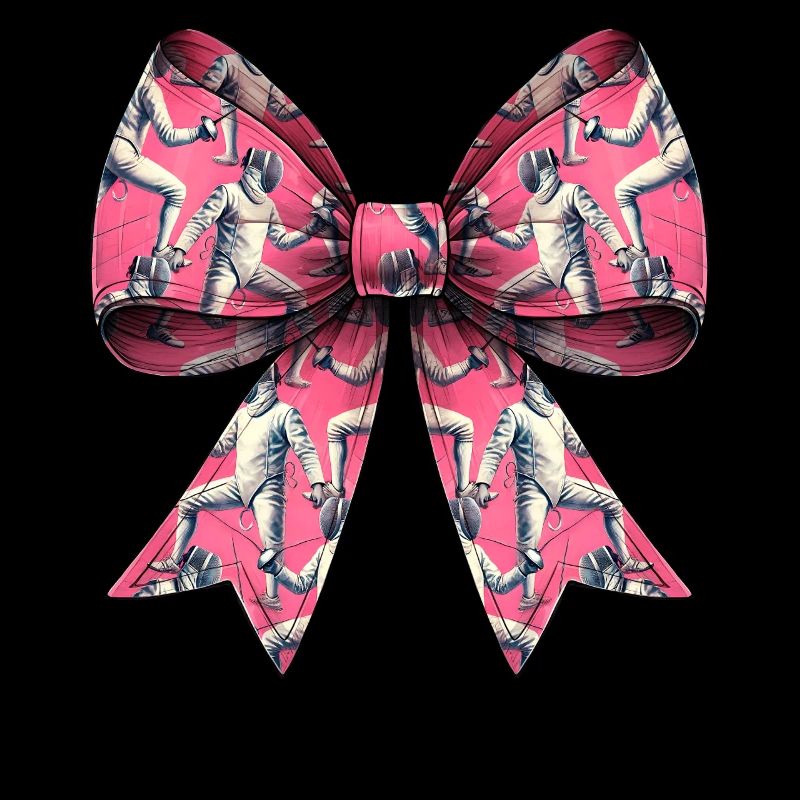 Coquette Bogen Fechten Fechter Pattern Mom