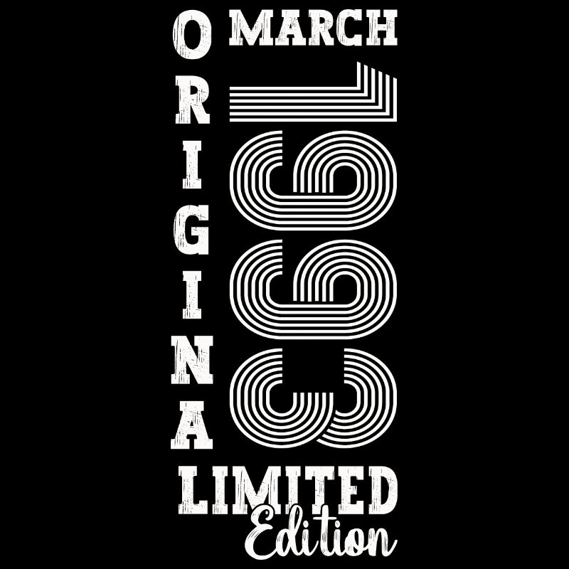 March Born 1993 30th birthday Man Original