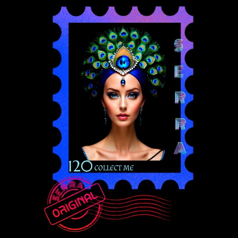 peacock Stamp