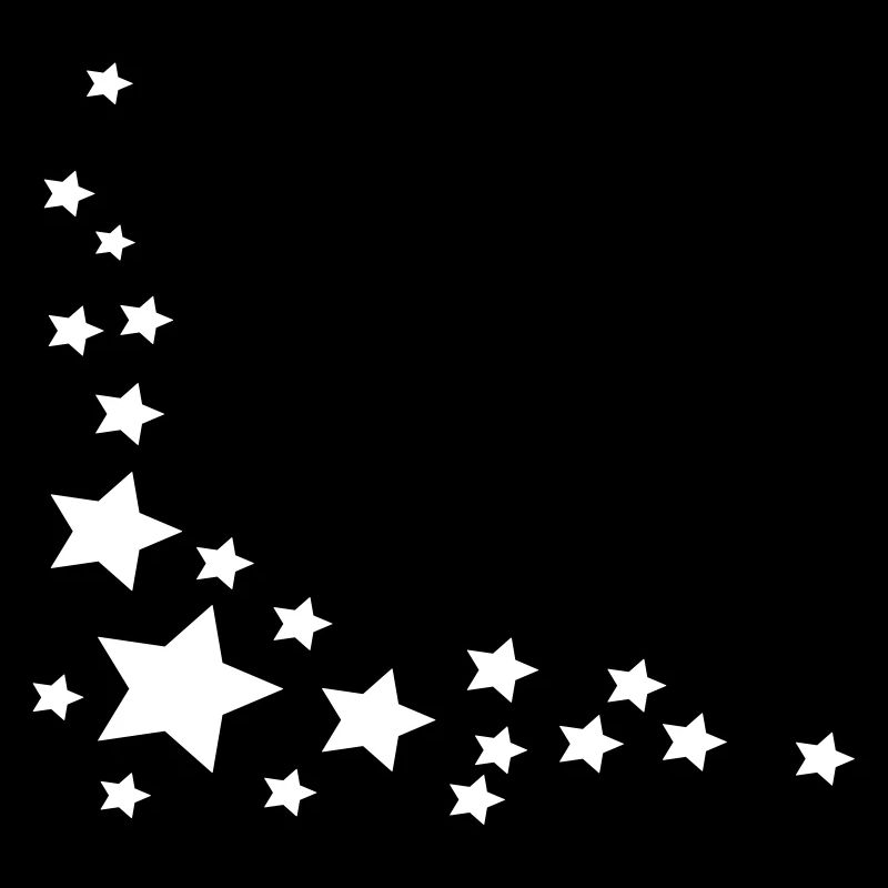 Les étoiles dans l’angle