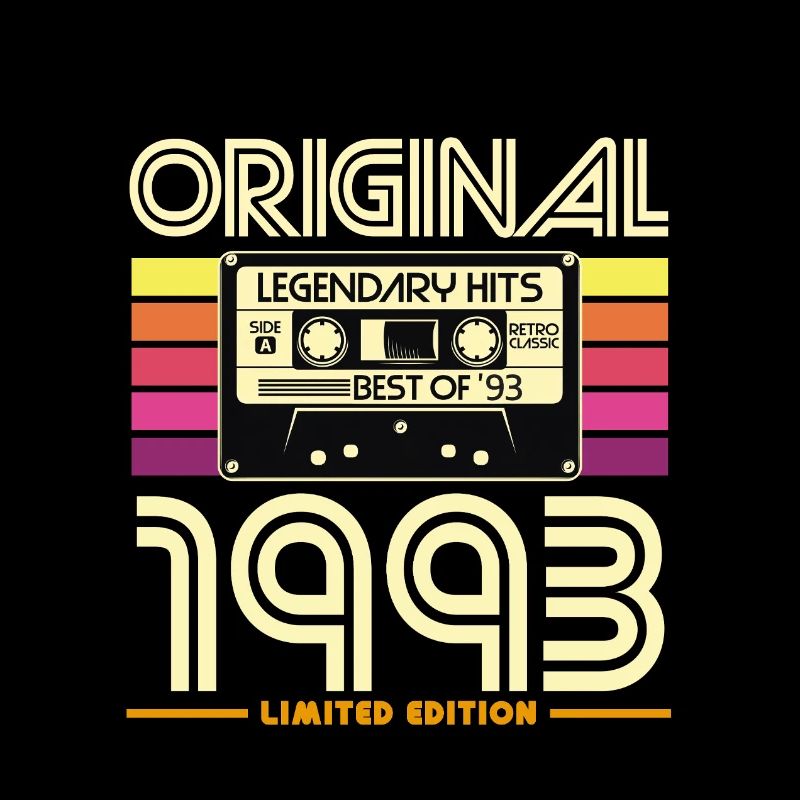 1993 Original Retro Cassette