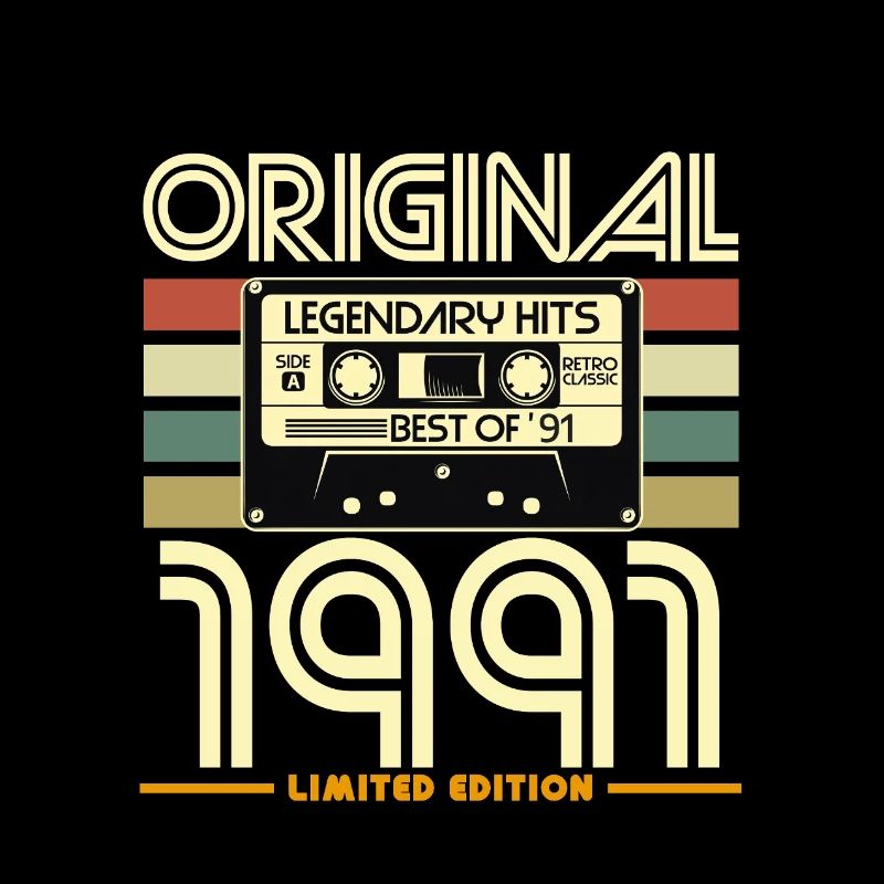 Original 1991 Limited Edition rétro