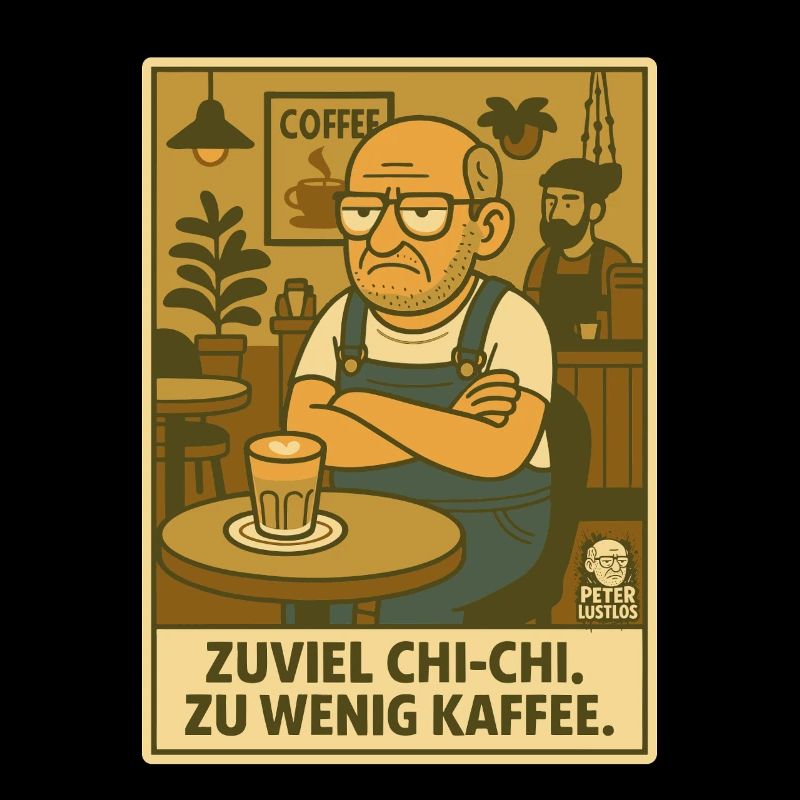 Peter apathique dans trop de chi-chi, trop peu de café