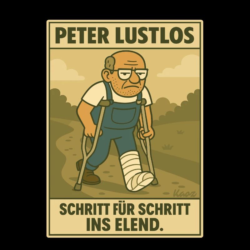 Peter Listless – Pas à pas dans la misère