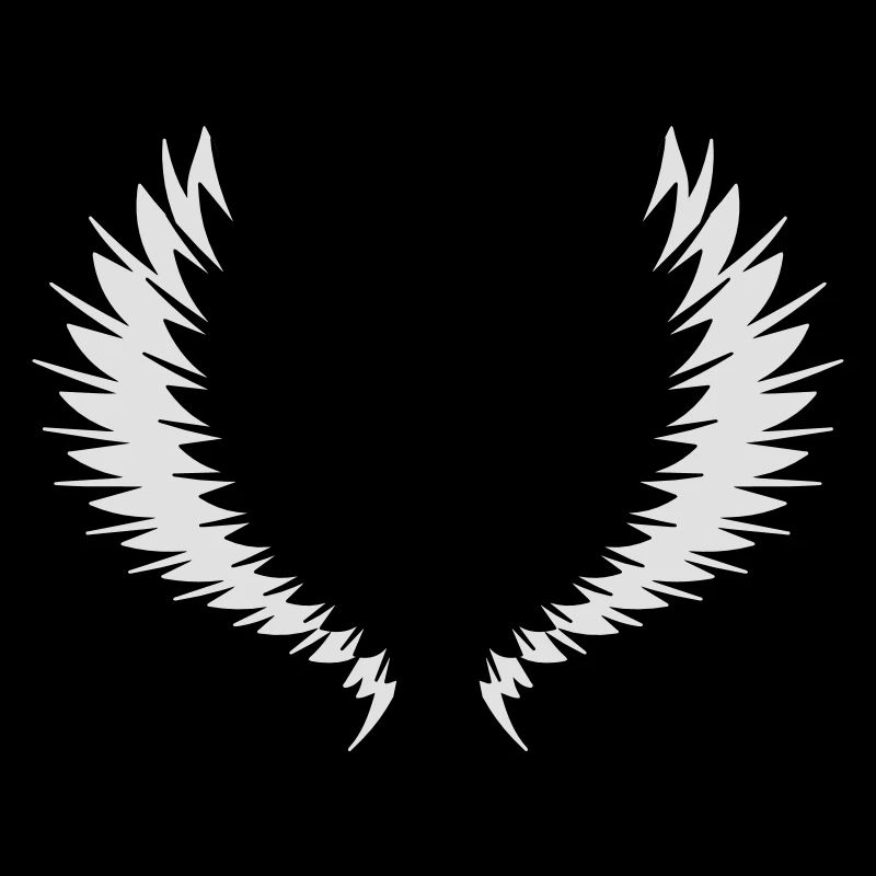 Wings with shadow