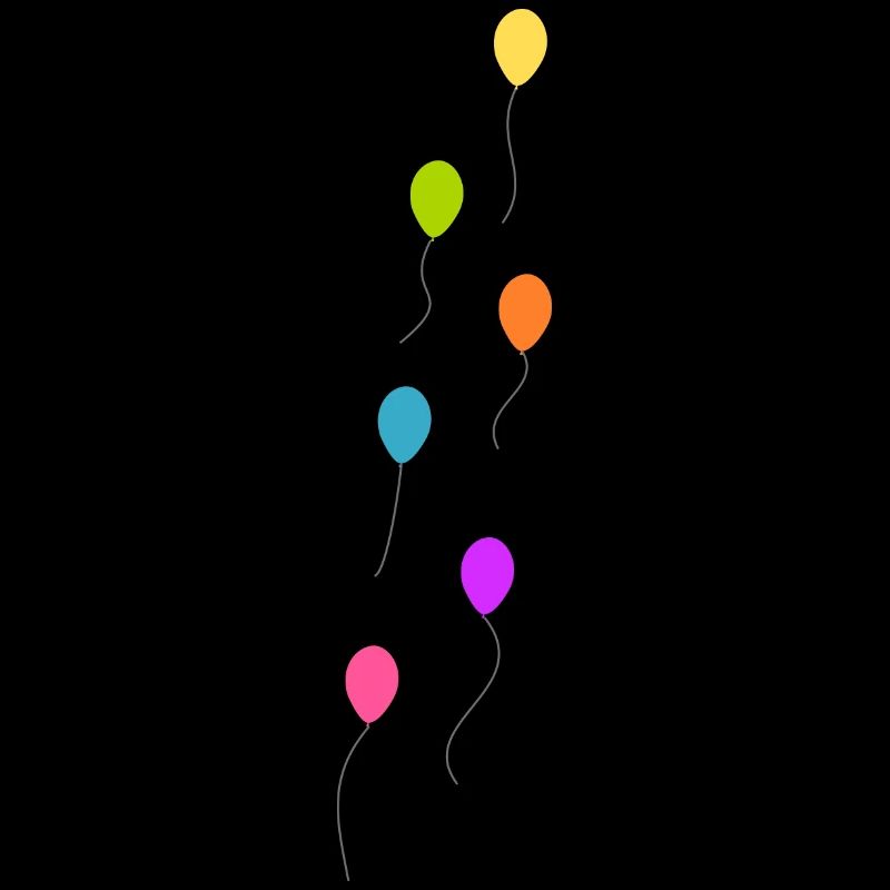 Bunte Luftballons