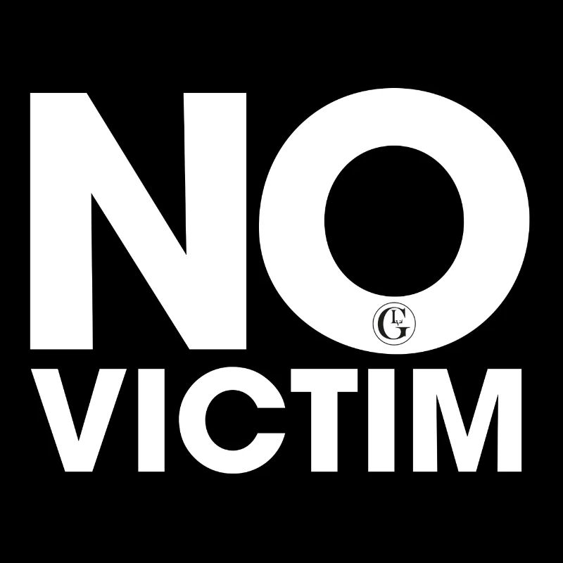 Victim white breast emblem