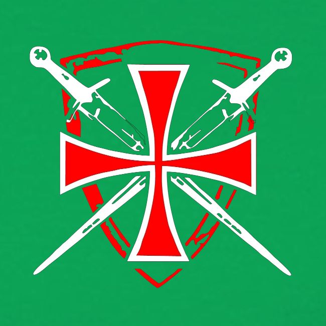 Templerkeuz Schwerter antik