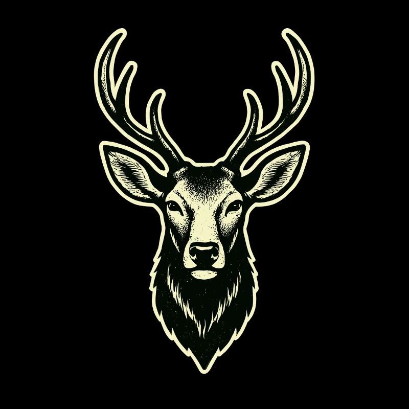 Cerf Cerf Bois de cerf
