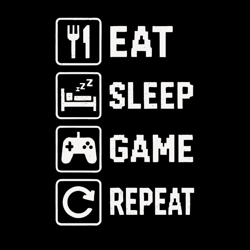 Manger dormir jeu Répéter