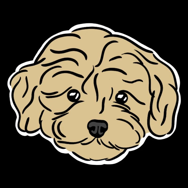Doodle Tête de chiot