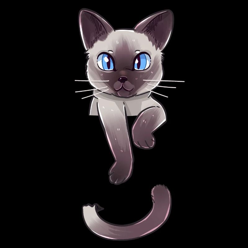 Pocket Cute Siamese Cat Kitten