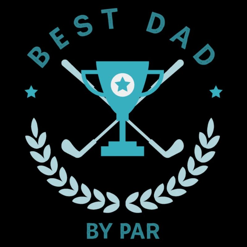 Best Dad by Par, perfektes Geschenk für Golfer