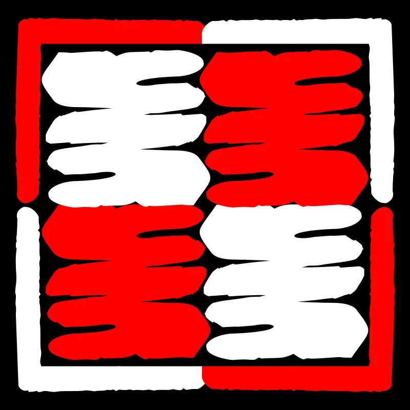 Cocarde de Polska peinte