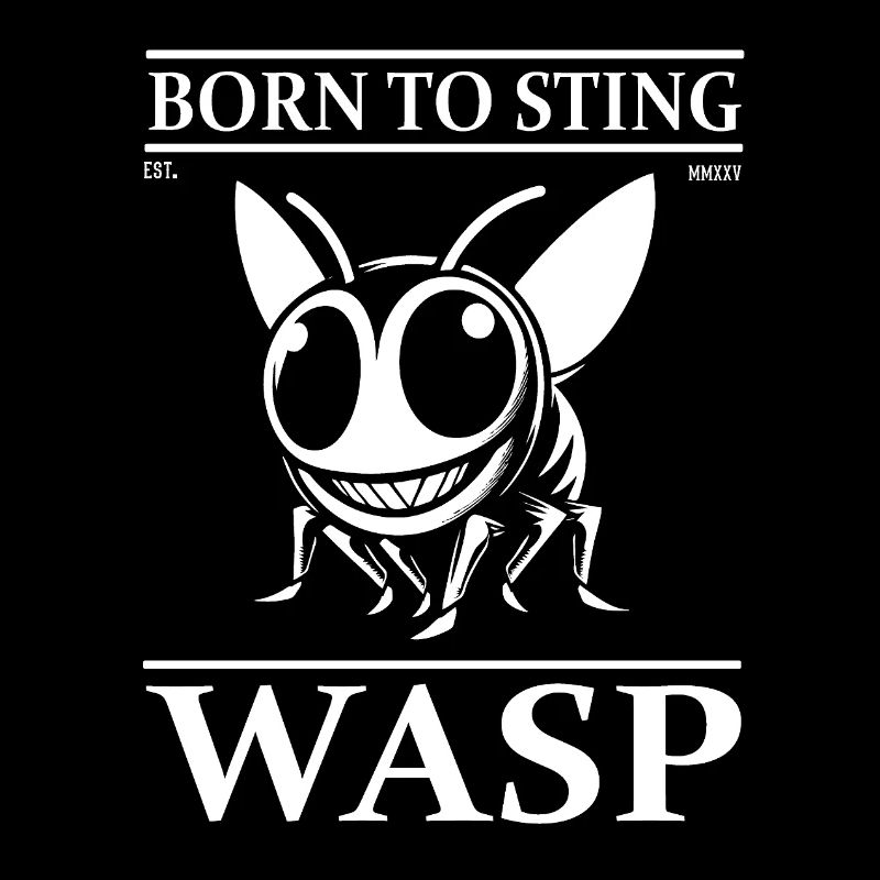 Oblique Wasp Design – Cheeky and eye-catching