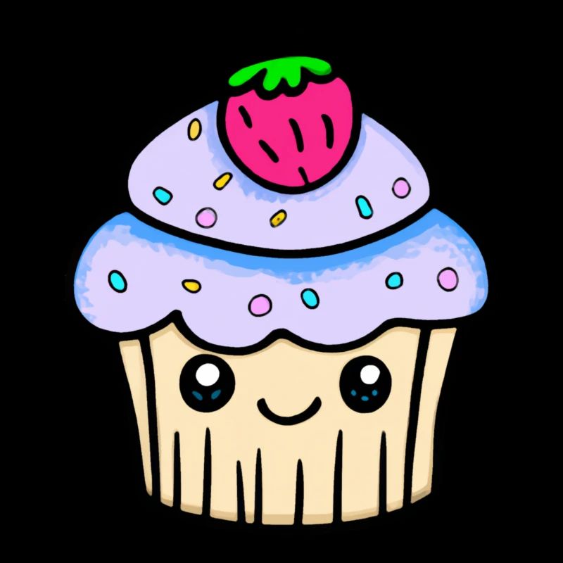 Mignon cupcake kawaii