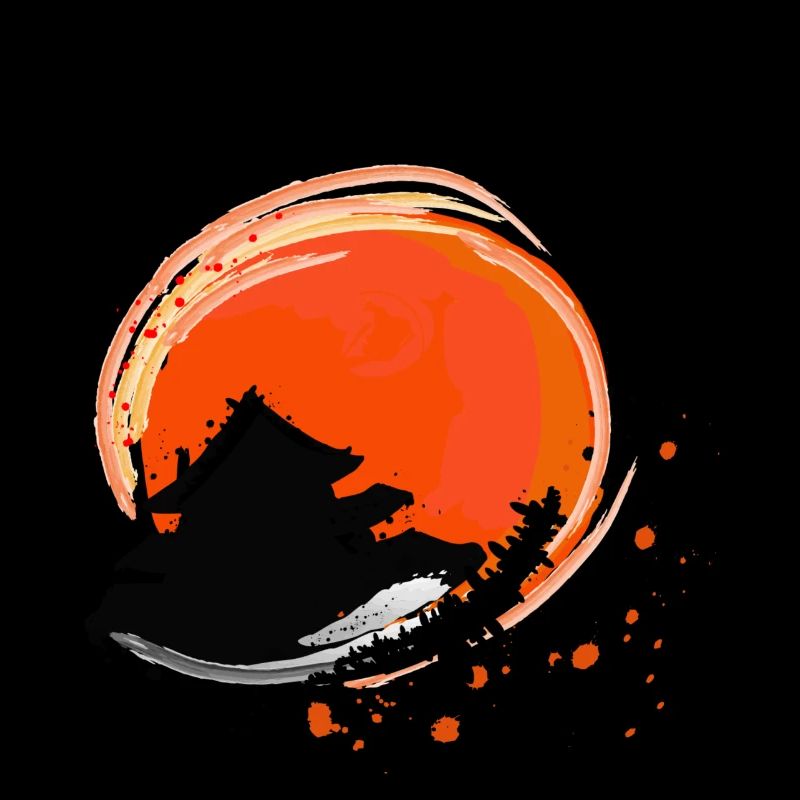 Asiatische Sonne