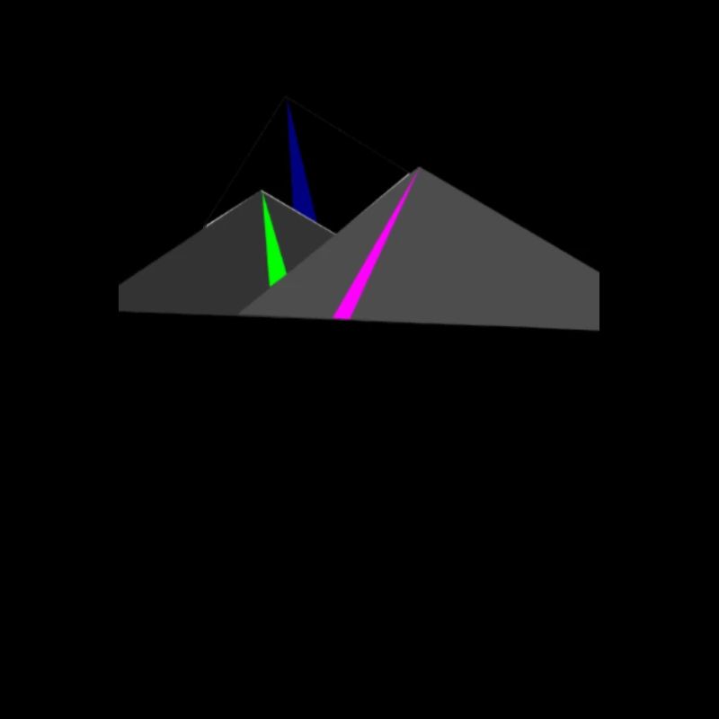 Abstrakte Berge