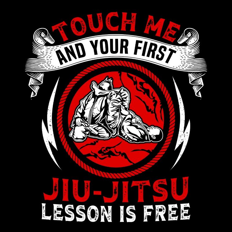 Touch me and your first Jiu Jitsu lesson is free