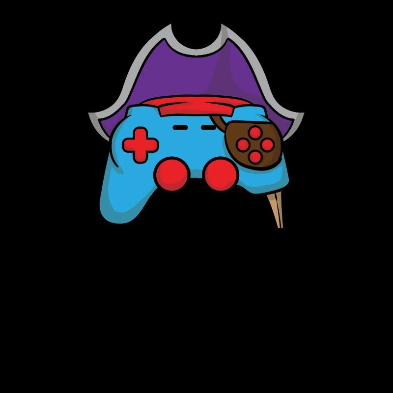 Halloween Video Game Controller Pirate Gamer