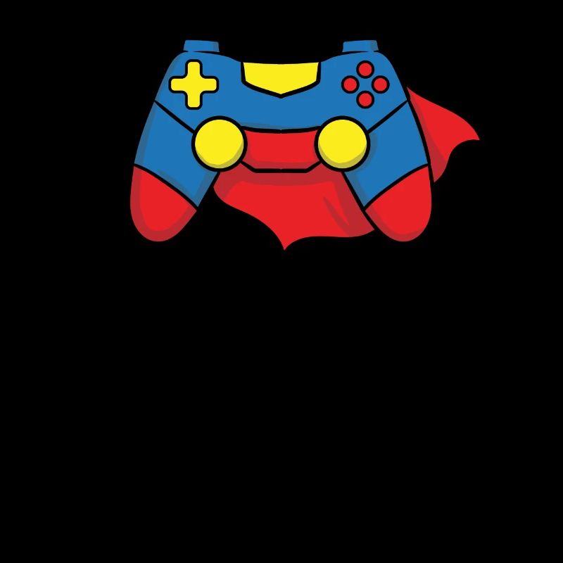 Halloween-Videospiel-Controller-Superhelden-Gamer