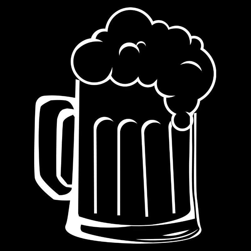 Bierglas weiss