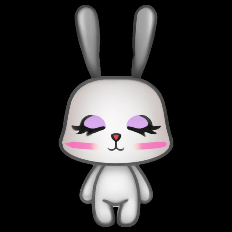 Rabbit is totally zen