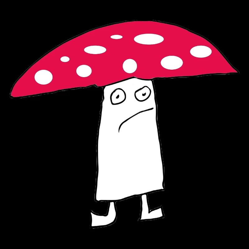 champignon triste