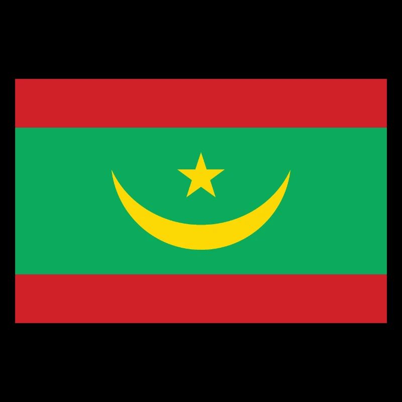 Drapeau de la Mauritanie