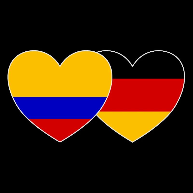 Colombia Germany Flag