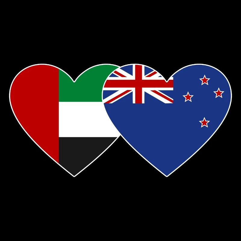 Émirats arabes unis Drapeau de la Nouvelle-Zélande