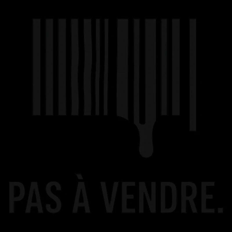 code barre pas a vendre