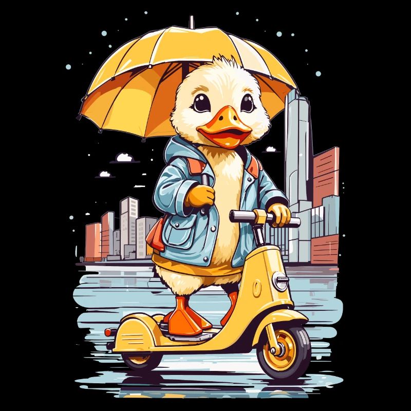 Duck with Roller